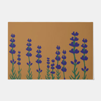 Lila Englisch Lavender Blume Mat, Lavender Lover Fußmatte
