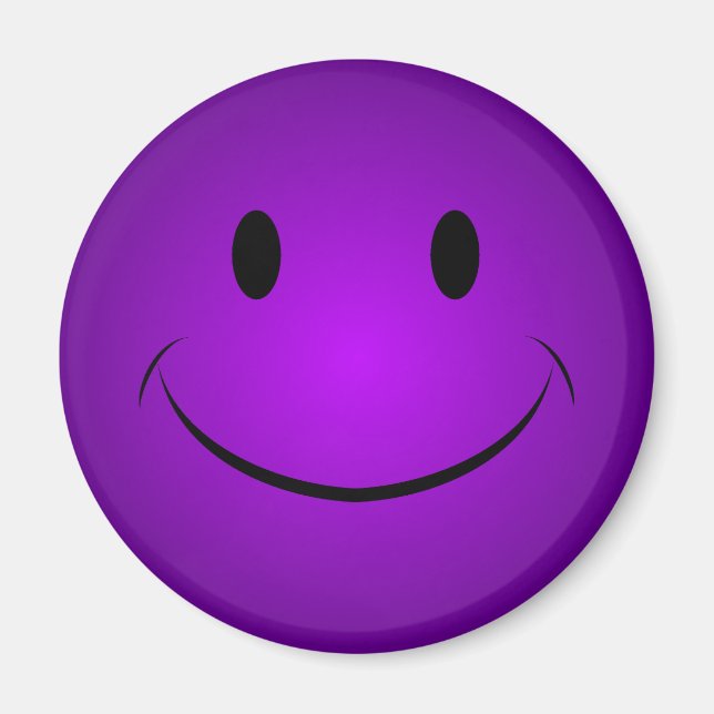 Lila Face Magnet (Vorne)