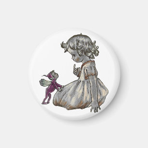 Lila Fairy Magnet