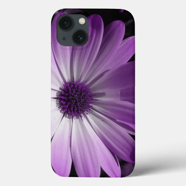 Lila Fall Daisy Blume iPad Case-Mate iPhone Hülle (Rückseite)