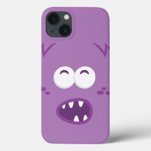 Lila Fall für das Monster-Gesicht Case-Mate iPhone Hülle