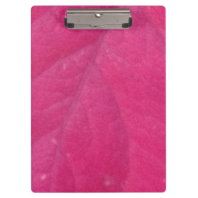 Lila Fall Leaf Klemmbrett (Vorderseite)