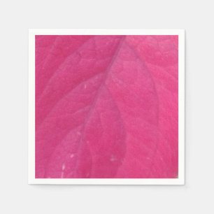 Lila Fall Leaf Serviette
