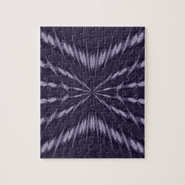Lila Fantasie Puzzle (Vertikal)