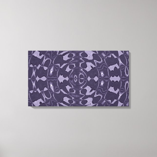 Lila Fantasy Wrapped Canvas Leinwanddruck (Vorderseite)