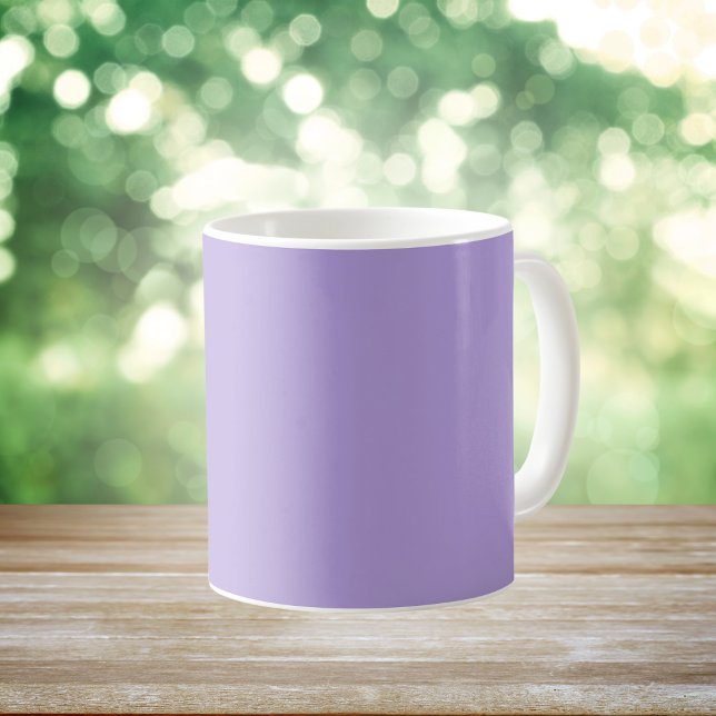 Lila Farbe der hellen Pastel Kaffeetasse (Von Creator hochgeladen)
