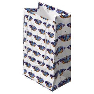 Lila Farbgebläse Kleine Geschenktüte