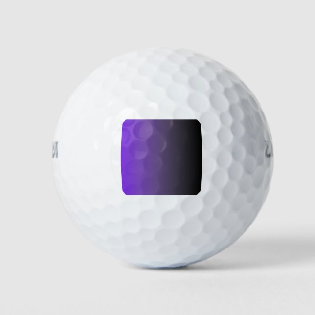 Lila Farbgebung Golfball (Vorderseite)
