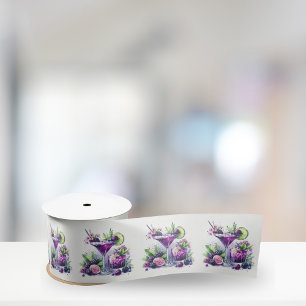 Lila Farbtöne: Ein blauvioletter Geburtstagsbash Satinband