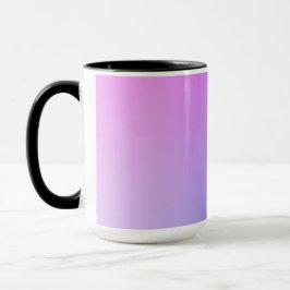 Lila Farbverlauf-Vignette Abstrakte Gestaltung Tasse