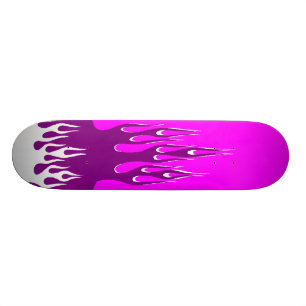 Lila Feuer-LichtSkateboard Skateboard