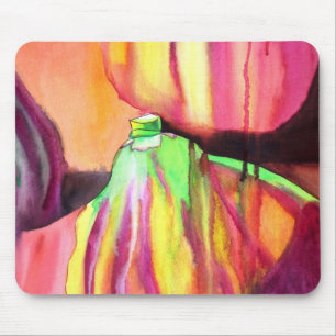 Lila Figs Aquarell Mousepad
