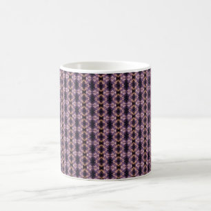 Lila Fireworks-Muster Tasse
