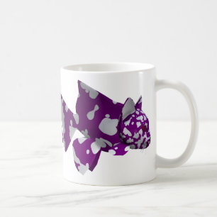 Lila Fisch Tasse