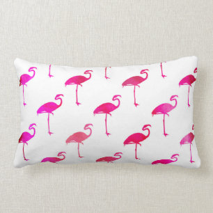 Lila Flamingo-Farbstoff Lendenkissen