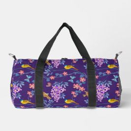 Lila Flieder Duffle Bag