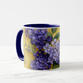 lila Flieder Tasse