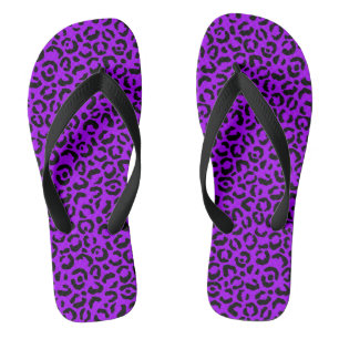 Lila Flip Flops