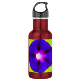 Lila floral edelstahlflasche