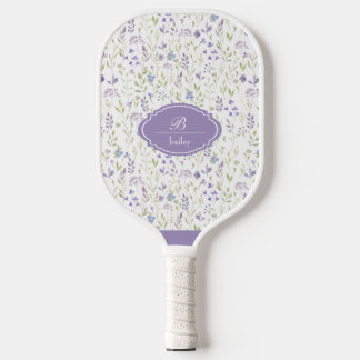 Lila Florales Pickleball-Paddel Pickleball Schläger