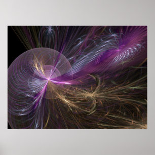 Lila Flüstern Poster