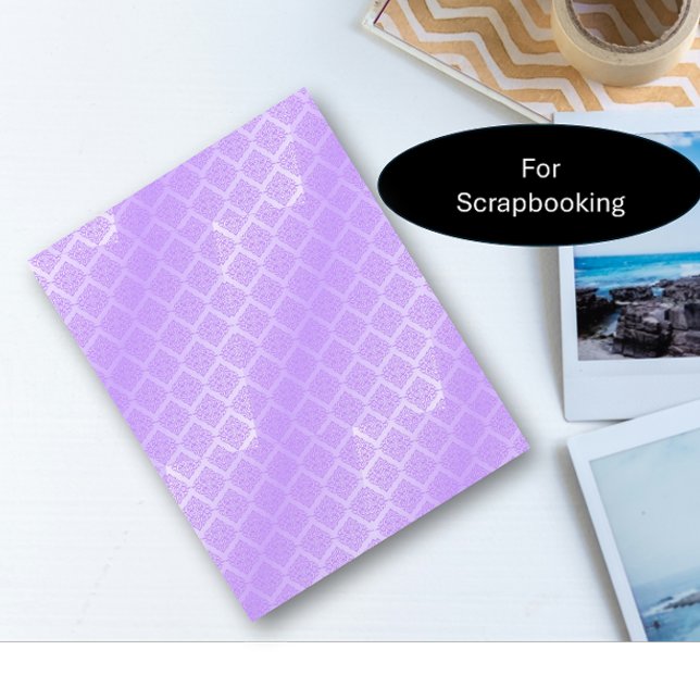 Lila Foil Lattice Craft Papier (Von Creator hochgeladen)