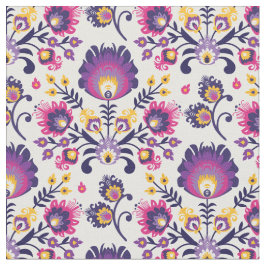 Lila Folklore-Zusammensetzung 1 Stoff