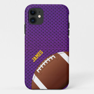 Lila Football Custom iPhone 5 Fall Case-Mate iPhone Hülle
