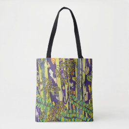 Lila Forest Tote Bag