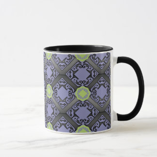 lila Formen Tasse