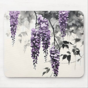 Lila Fowers Nature Tinte Mousepad