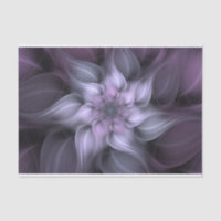 Lila Fraktal-Blume