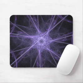 Lila Fraktal Mousepad