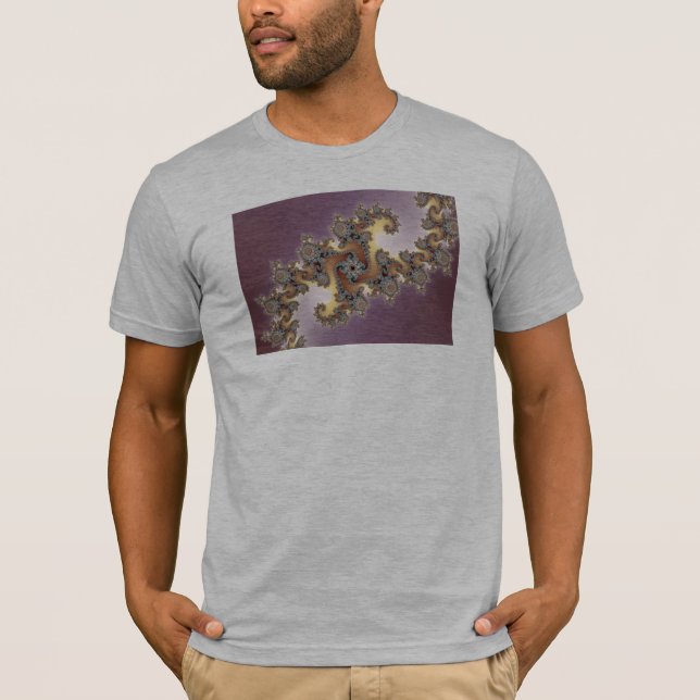 LILA - FRAKTAL T-Shirt (Vorderseite)