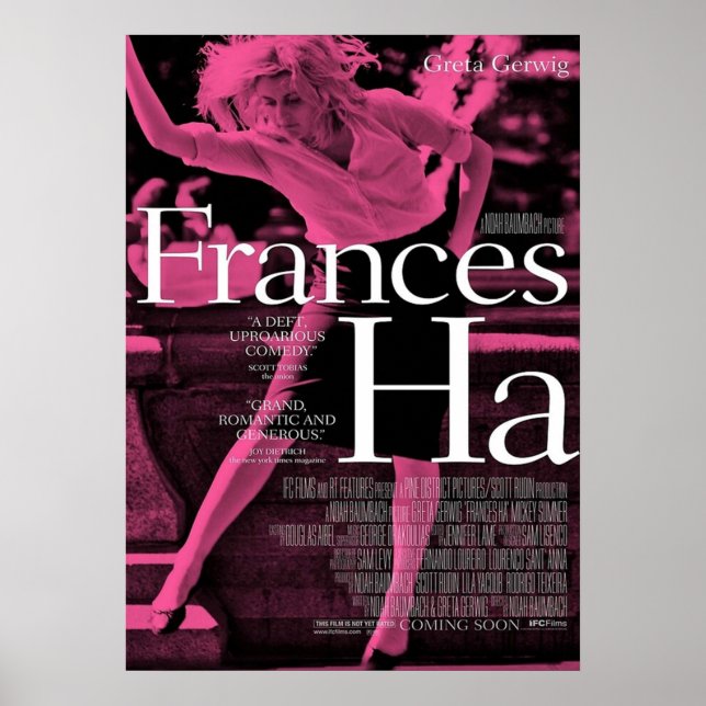 Lila Frances Ha Poster (Vorne)