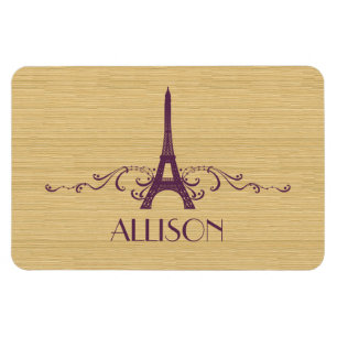 Lila Französisch Geblüht Premium-Magnet Magnet