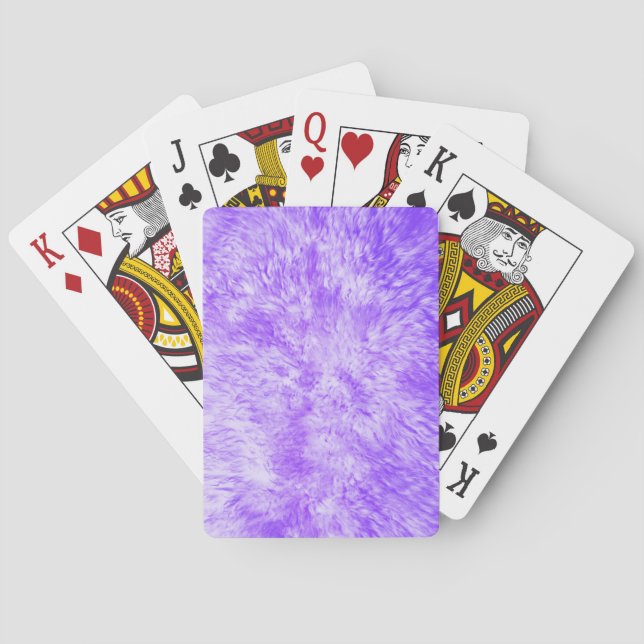 Lila Frenzy Playing Cards Spielkarten (Rückseite)