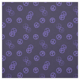 Lila Friedenszeichen Stoff