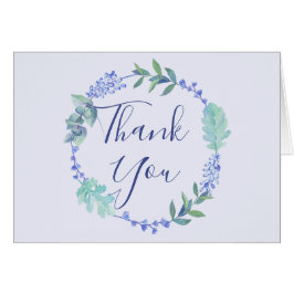 Lila Frühlingsblumendraht Dankeschön-Karte