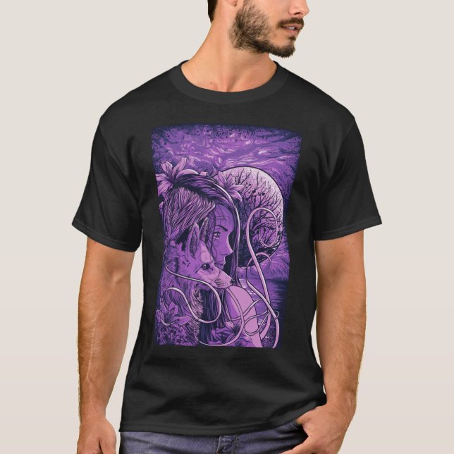 lila Fuchs1192png1192 T-Shirt (Vorderseite)