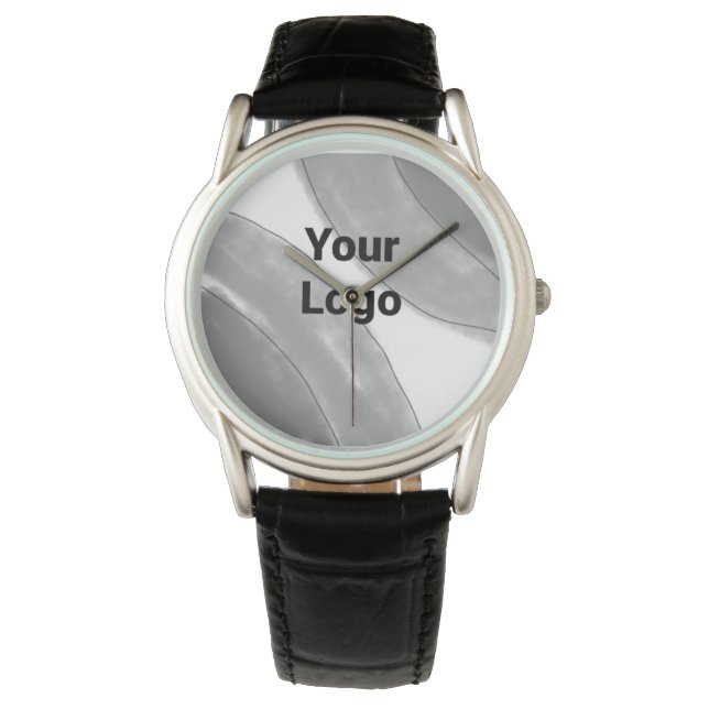 lila Funkeln, das Sie gelassen nennen Armbanduhr (Vorderseite)