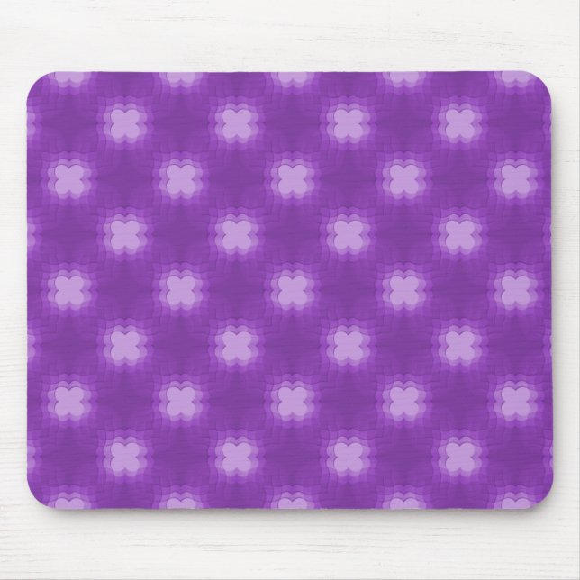 Lila Funky Flair Mousepad (Vorne)