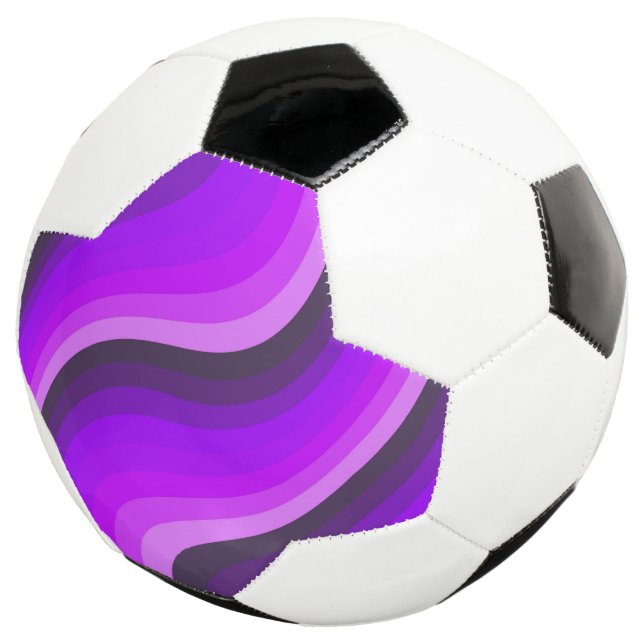 Lila Funky Fußball (Dreiviertel)
