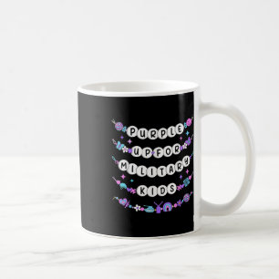 Lila für Armbanduhren für Militärkinder Kaffeetasse