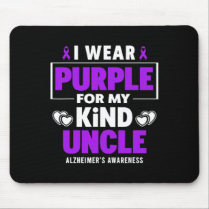 Lila für den Onkel Alzheimerheimer's Awarene Mousepad