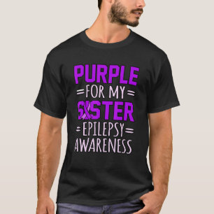 Lila für die monatliche Förderung der Schwester Ep T-Shirt