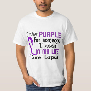 Lila für jemand benötige ich Lupus T-Shirt