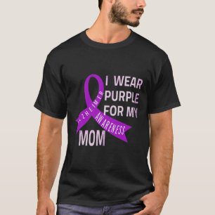 Lila für meine Mama Alzheimerheimer's Disease A T-Shirt