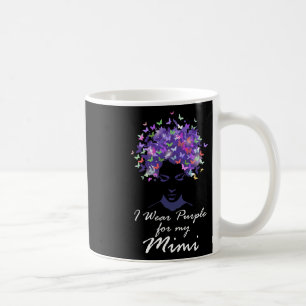 Lila für meine Mutter Support Alzheimerhe Kaffeetasse