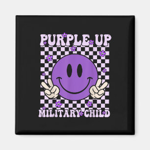 Lila für Militärkinder aus Groovy, Militärkind Magnet